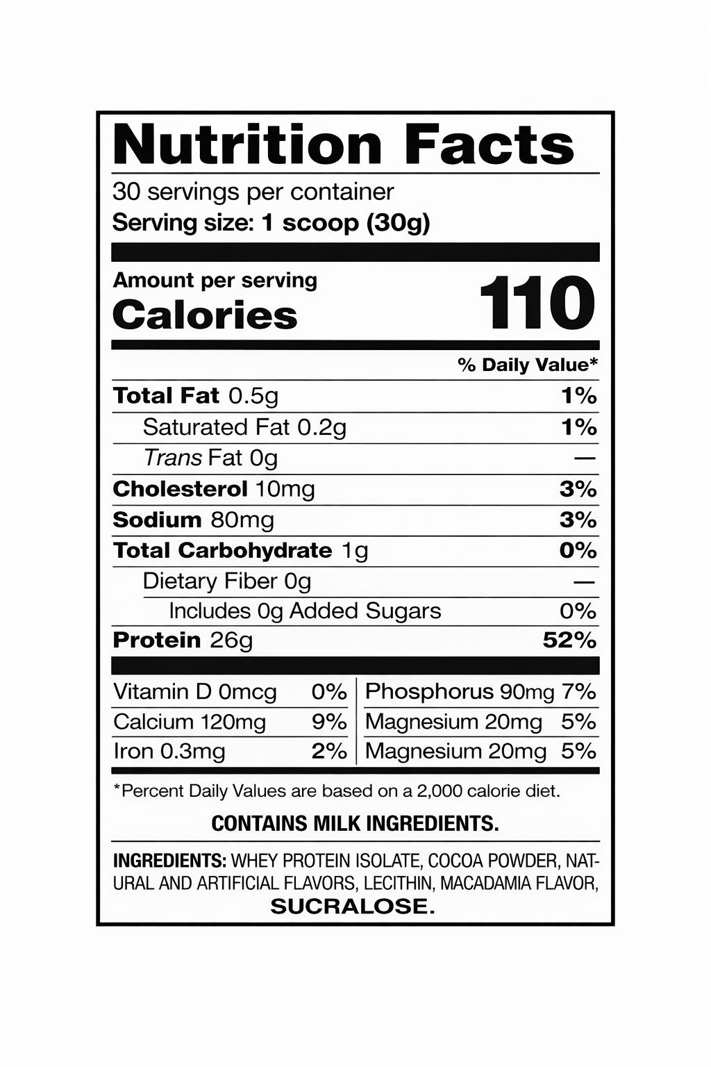 Informação Nutricional